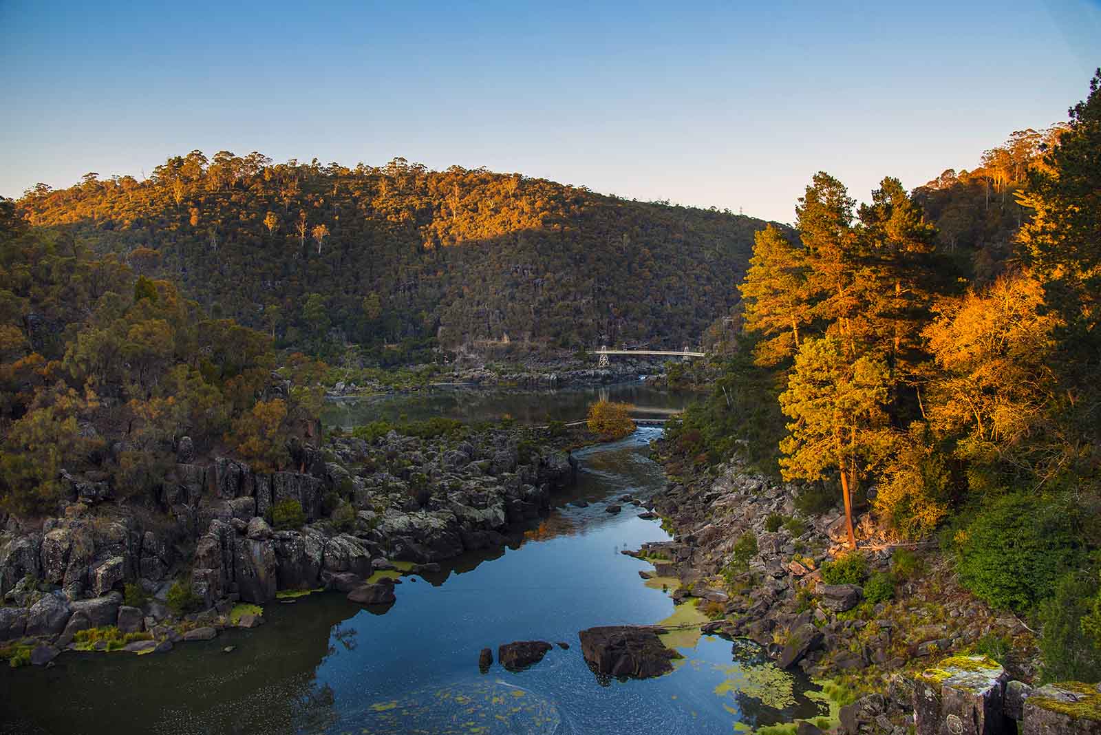 Cataract Gorge near Launceston, Tasmania