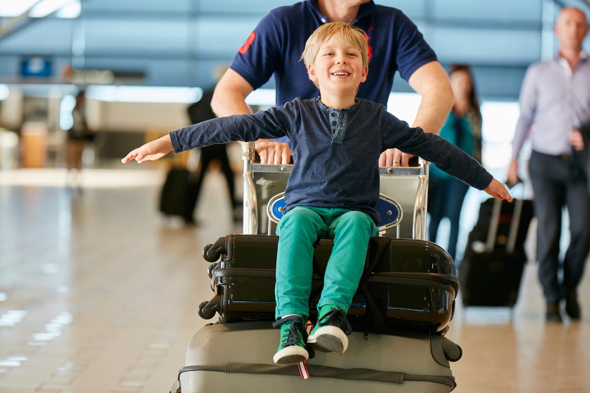 Make sure you're really well prepared before take-off | Tips for travelling with children