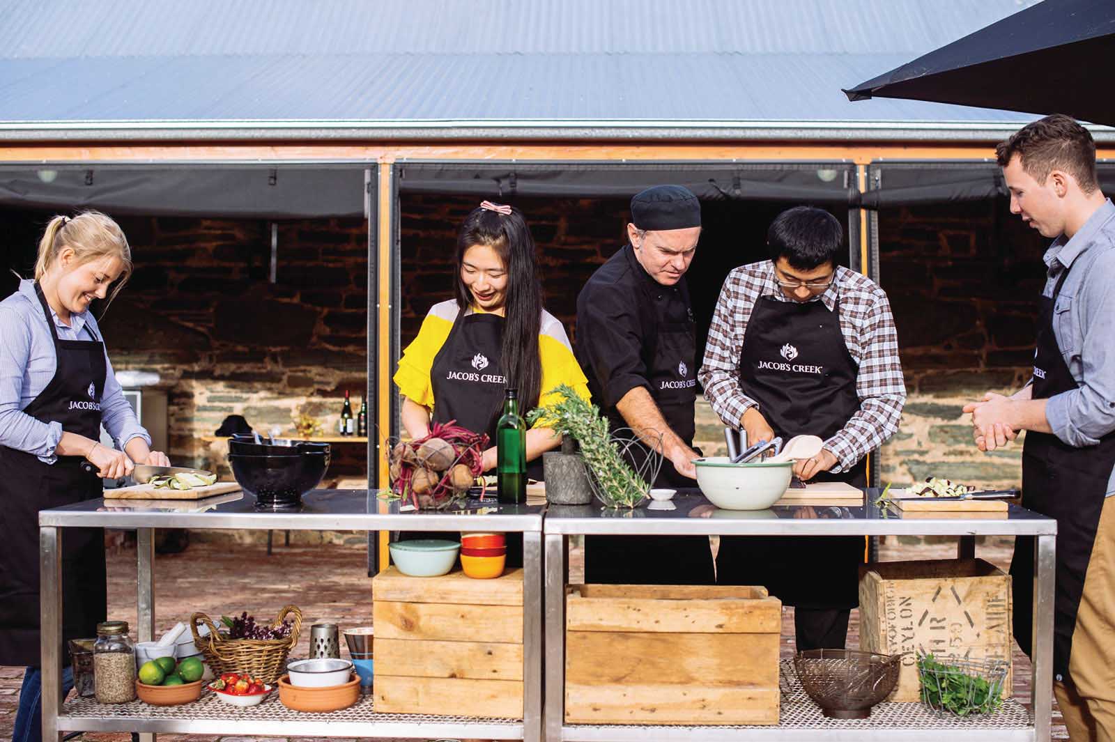 Jacob's Creek Winery cooking class | 10 of the best wineries to visit in South Australia