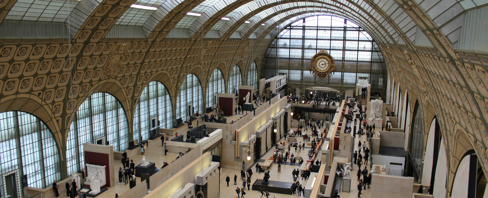Main room inside Musee D'Orsay