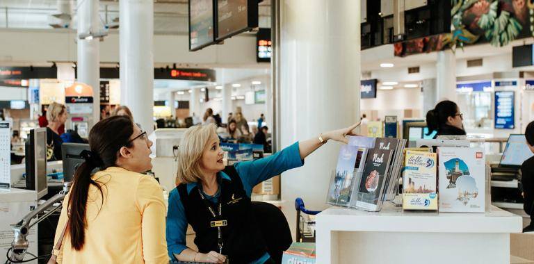 Brisbane Airport Visitor Information International Terminal