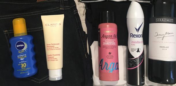 can you pack shampoo in your checked luggage