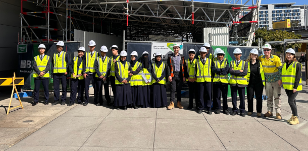 Brisbane Airport construction professionals staff